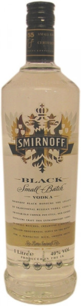 Smirnoff Vodka Black