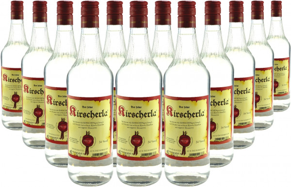 12 Flaschen Prinz Kirscherla 1,0l aus Österreich