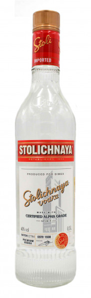Stolichnaya Wodka