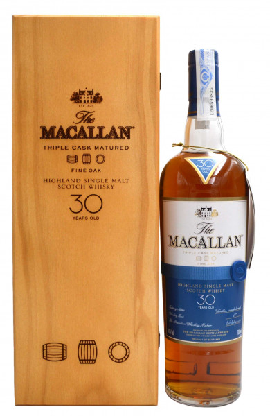 Macallan 30 Jahre Fine Oak Triple Cask Matured 0,7l