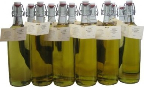 12 Flaschen Prinz Alte Williams Birnen Schnaps 1,0l - im Holzfass gereift aus Österreich