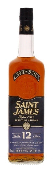 Saint James 12 Jahre Rhum Vieux Agricole 0,7l
