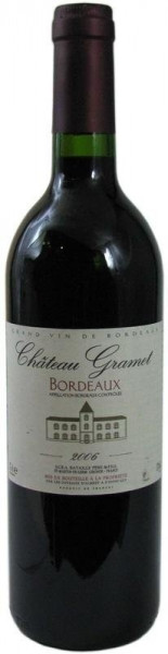 Chàteau Gramet Bordeaux Rotwein