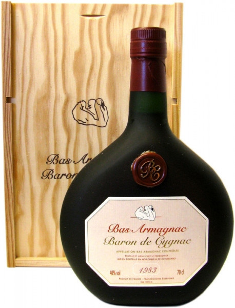 Armagnac Baron de Cygnac Jahrgang 1983