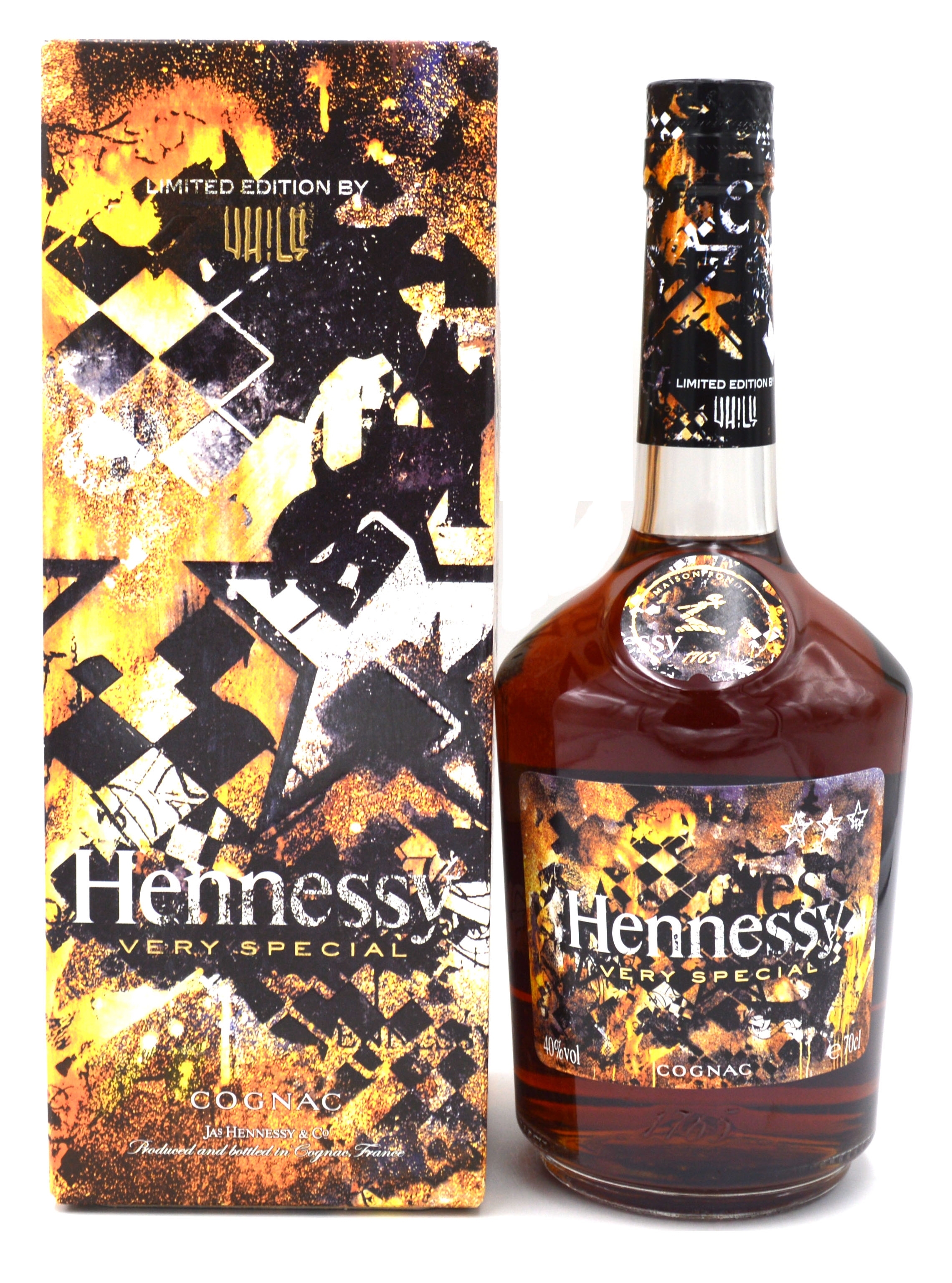Hennessy V.S. Cognac Limited Edition by VHILS 0.7l