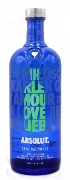 Absolut Vodka Love Edition Mint