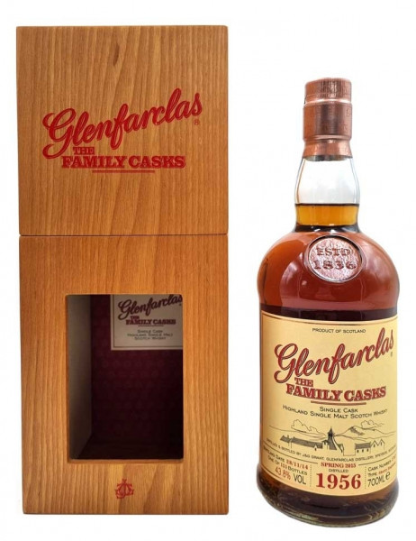Glenfarclas The Family Casks Whisky Jahrgang 1956 Spring 2015 - 0,7l