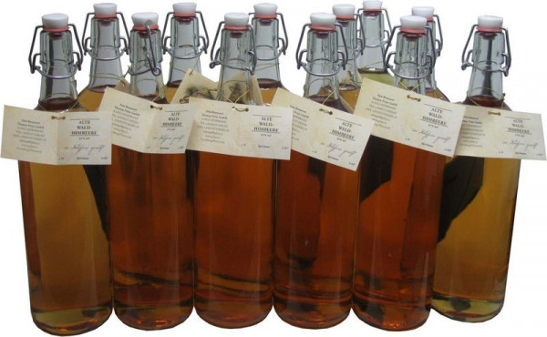 12 Flaschen Prinz Alte Waldhimbeere 1,0l - im Holzfass gereift aus Österreich