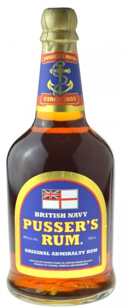 Pusser's Rum British Navy