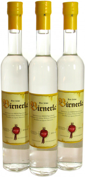 3 Flaschen Prinz Birnerla ( Birnenschnaps ) 0,5l aus Österreich