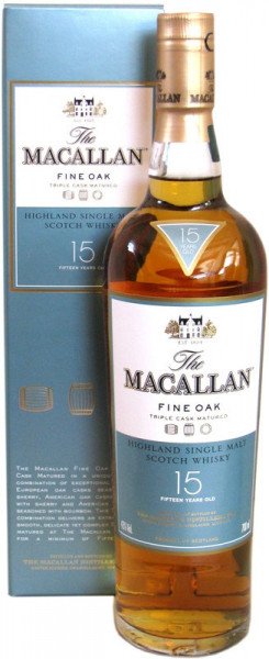 Macallan 15 Jahre Fine Oak Whisky