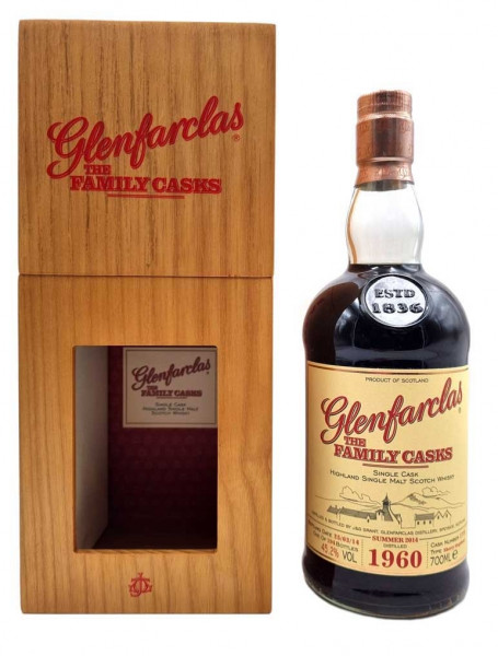 Glenfarclas The Family Casks Whisky Jahrgang 1960 Summer 2014 - 0,7l