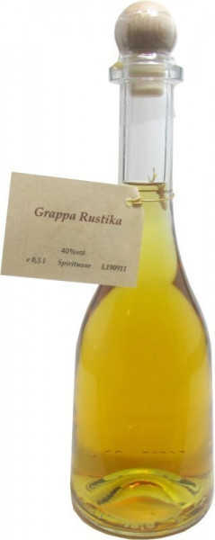 Grappa Rustika 0,5l in Rustikaflasche - Abfüller Prinz