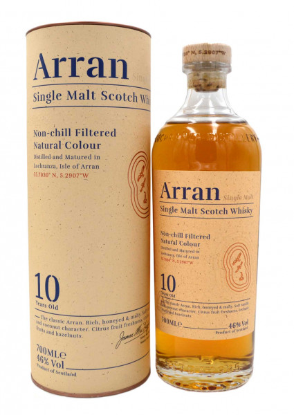 Arran Malt Whisky 10 Years 0.7l