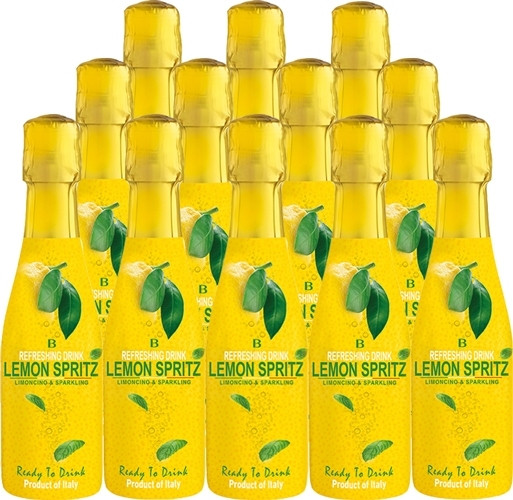 Bottega Lemon Spritz 12x0,2l - aromatisiertes weinhaltiges Getränk