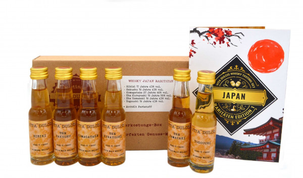 Whisky Tasting Box Japan Raritäten 6x0,02l