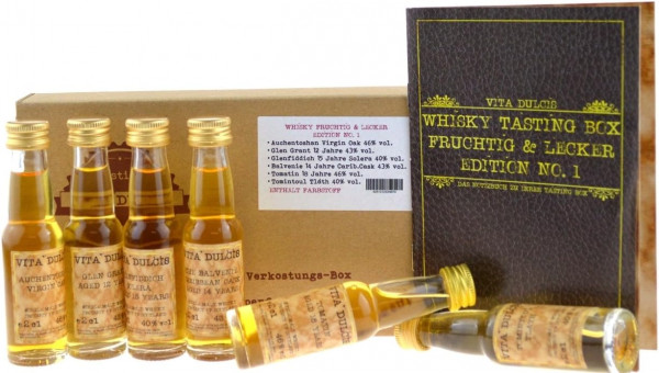 Whisky Tasting Box fruity &amp; delicious 6x0,02l
