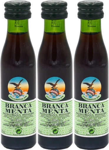 Fernet Branca Menta Kräuterlikör 3x0,02l