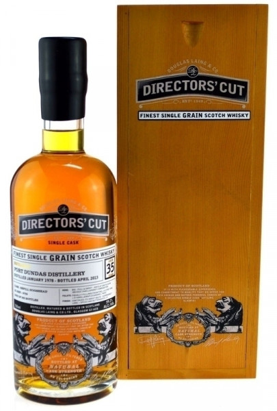 Port Dundas Single Grain Whisky 35 Years Vintage 1978/bottled 2013 Douglas Laing Directors&#039; Cut