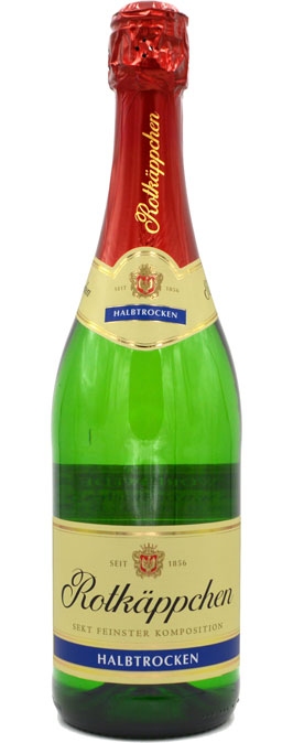 Rotkäppchen Sekt halbtrocken ( mild ) 0.75l - medium dry sparkling wine  from Germany | worldwidespirits