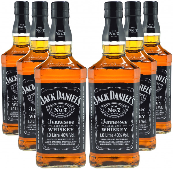Jack Daniel's Whisky 6x1,0l