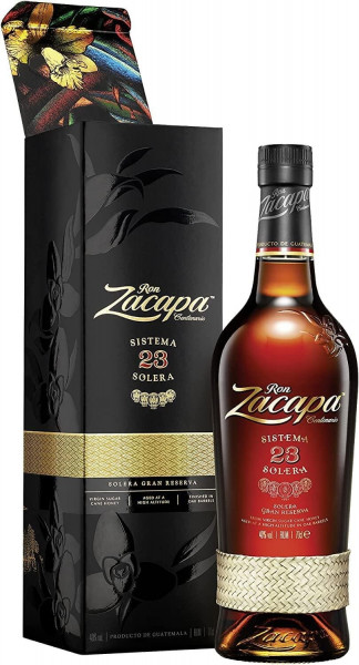 Ron Zacapa 23 Solera Gran Reserva Rum 0,7l - 40% vol. - mit Geschenkpackung