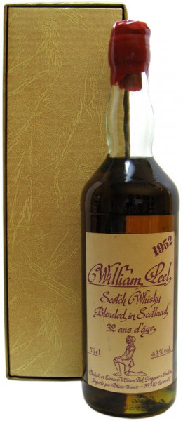 William Peel Blended Scotch Whisky Jahrgang 1952 incl. Geschenkbox (siehe zusätzliche Artikelbeschre