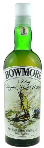 Bowmore Whisky Sheriff`s - 40,12% vol. (=70 Proof) - 26 2/3 fl. oz. (= 0,7l) - Islay Single Malt