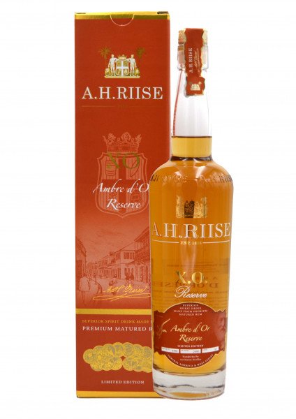 A.H.Riise X.O. Ambre d'Or Reserve Rum 0,7l