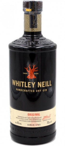 Whitley Neill Handcrafted Dry Gin Small Batch 0,7l