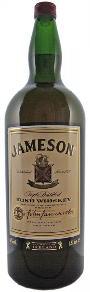 Jameson 4,5l Grossflasche