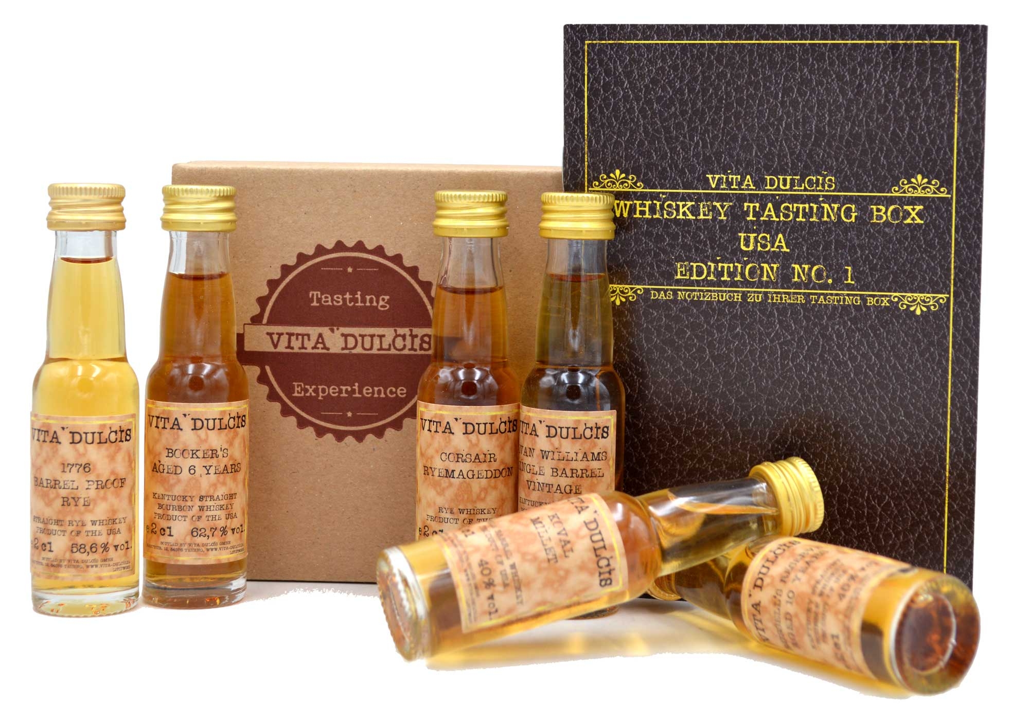 Vita Dulcis Tasting Box Whiskey Nr. 3: USA 6x0,02l - Edition