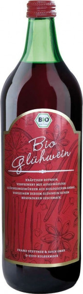 Bio Glühwein 1,0l - 9% vol.