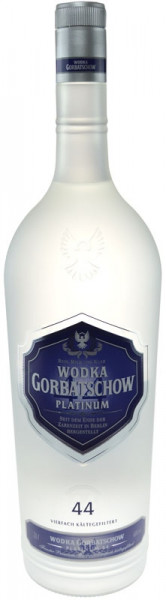 Wodka Gorbatschow Platinum big bottle