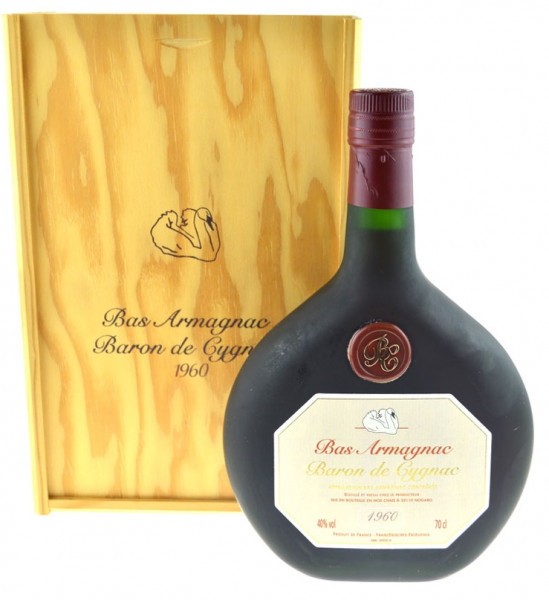 Armagnac Baron de Cygnac Jahrgang 1960 - 0,7l