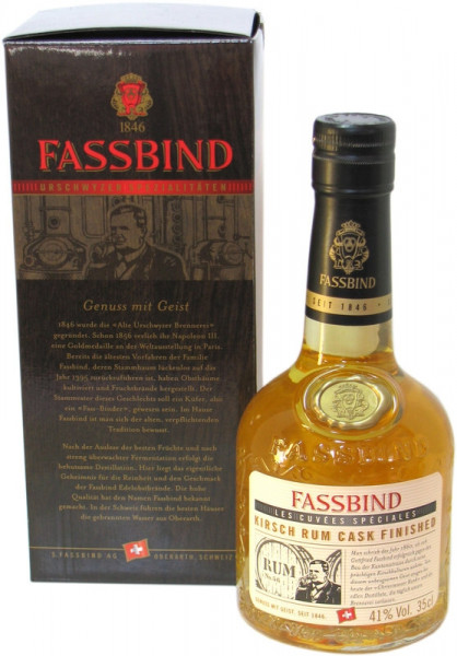 Fassbind Kirsch Rum Cask Finished Kirschbrand
