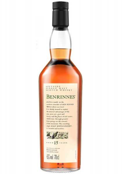 Benrinnes 15 Jahre Flora & Fauna Whisky 0,7l