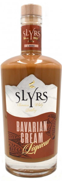 Slyrs Bavarian Cream Liqueur 0,5l - Cremiger Likör mit Whisky- und Schokoladennoten