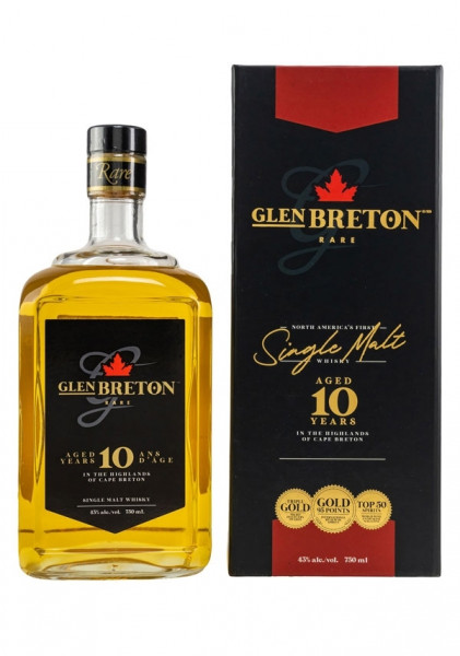 Glen Breton Whisky 10 Jahre 0,7l