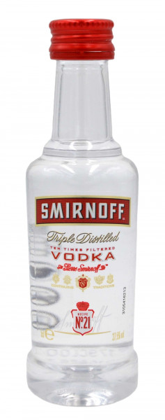 Smirnoff Vodka Red Label No.21Miniatur