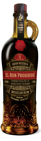 El Ron Prohibido Reserva Solera Rum 15 Jahre