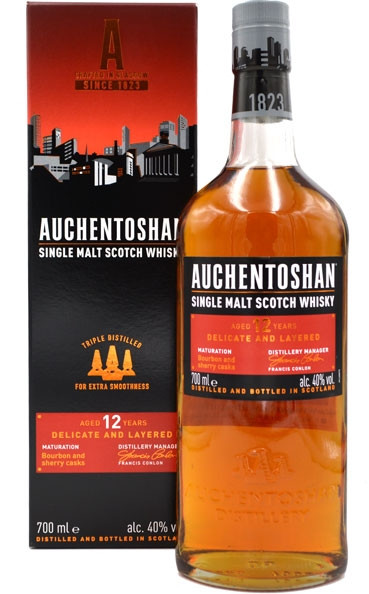 Auchentoshan Single Malt Scotch Whisky 12 Jahre 0,7l incl. Geschenkpackung