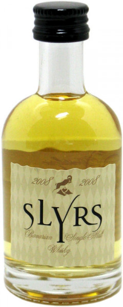 Slyrs 0,05l Miniatur Bayerischer Single Malt Whisky Jahrgang 2008
