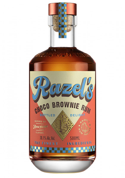 Razel's Choco Brownie Rum 0,5l - Spirituose auf Rum-Basis