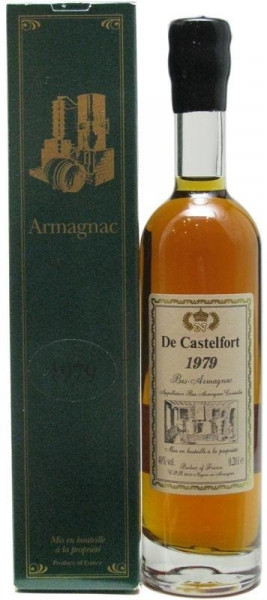 Armagnac De Castelfort Jahrgang 1979 - 0,2l incl. Geschenkkarton
