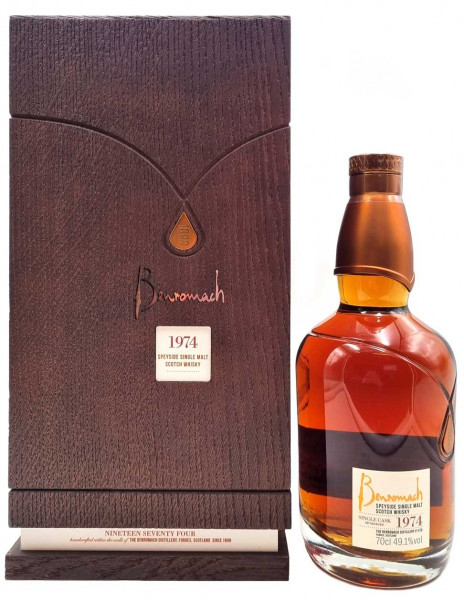 Benromach Single Malt Whisky Jahrgang 1974 - 41 Jahre 0,7l