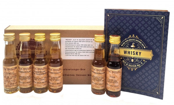 Vita Dulcis Tasting Box Whisky Nr. 8: alt & selten 6x0,02l - Edition No. 2