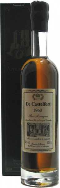 Armagnac De Castelfort Jahrgang 1960 - 0,2l incl. Geschenkkarton