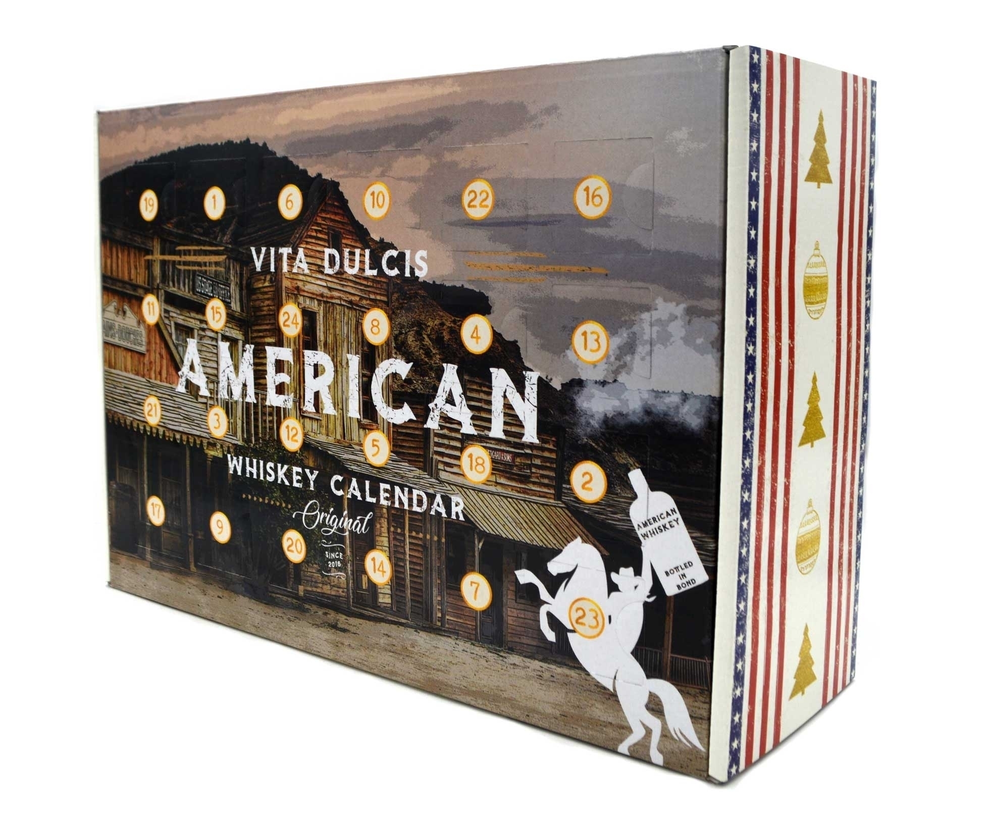 Whisky Adventskalender USA Edition 24x0,02l - Dulcis 2021 - Vita