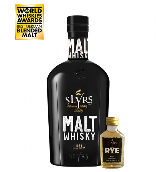 Slyrs Malt Whisky 0.7l - 40% vol. - inkl. Gratis-Miniatur